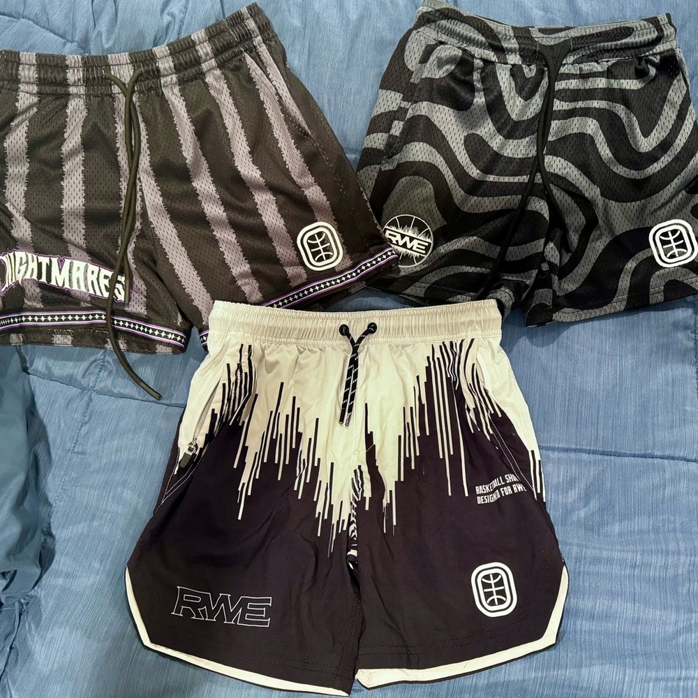 Stylish Kids Graphic Shorts Set